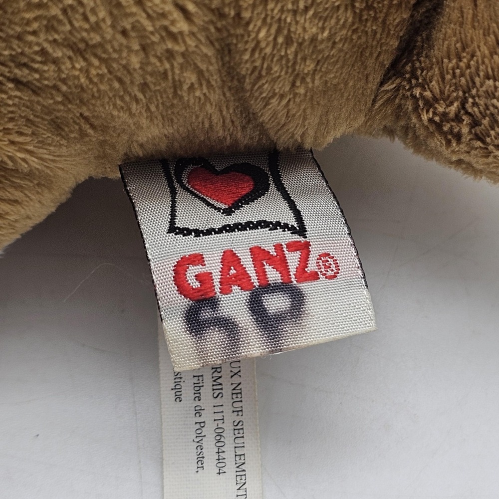 GANZ‎ Webkinz Kangaroo Plush Stuffed Animal Toy Small Brown Tan Soft Cuddly - Picture 3 of 7